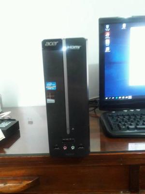 TORRE ACER SLIM CORE I7, 2da G, 4 ram, 1 Tb disco duro