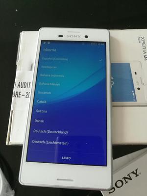 Vendo Celular Sony Xperia M4 Aqua Blanco