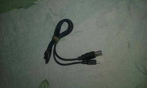 vendo cable con entrada USB
