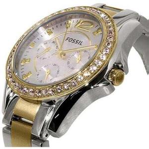 Reloj Plata Fossil Para Mujeres Es