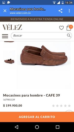 Zapatos Mocasines Velez