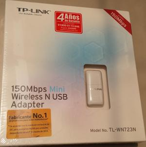 mini wireless N USB TPLINK 150 MbpsTLWN723N nuevo