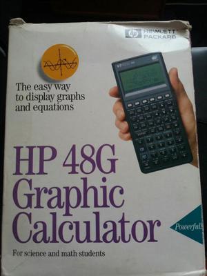 Calculadora Hp Graficadora 48g