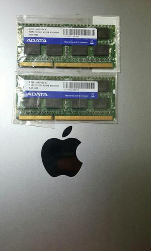 Memoria Ram de Macbook Pro de 4gbs