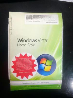 Windows Vista Home Basic Original Oferta