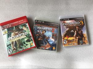 Coleccion de Uncharted para Ps3