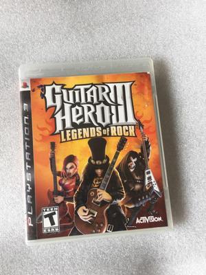 Guitar Hero 3 para Ps3