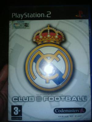 Juego Original Real Madrid Play Station2