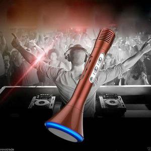 Karaoke,microfono Parlante Con Bluetooth Y Memoria Micro Sd