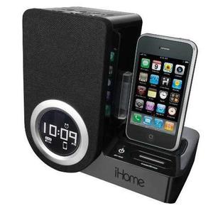 Reproductor Ihome Ip41 Rotating Alarm Clock For Ipod And Ip