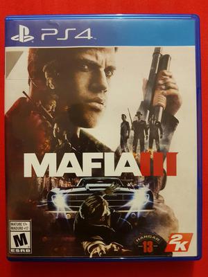 Video Juego Mafia Iii Ps4