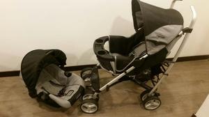 Coche para Bebe con Silla Portatil