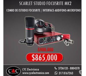 SCARLET STUDIO FOCUSRITE MK2
