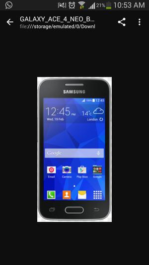 Galaxy Ace Neo Duos Estado 9 de 10