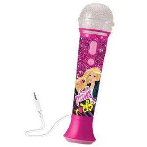 Juguete Barbie Estrella Del Canto Del Micrófono - Pink Rock