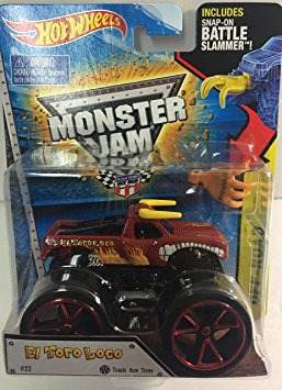 Juguete Hot Wheels Monster Jam El Toro Loco Pista Ace Truck