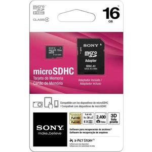 Memoria Micro Sd Clase 4 16gb Sony