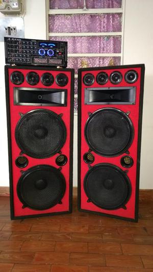 Vendo Parlantes Muy Poco Uso 1.18 Altos