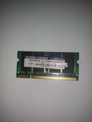 4GB Memoria Super Talent DDR2 para portátil de 4GB