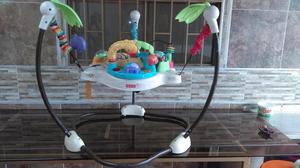 CORRAL, COLUMPIO Y JUMPING MUSICAL PARA BEBE