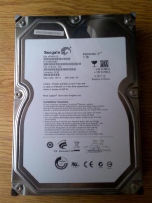 Disco duro Seagate 1tb PC Con mas de mil peliculas