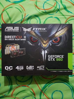Geforce Gtx 960 Asus Strix 4gb Ddr5