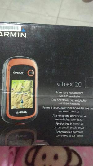 Gps Garmin Nuevo Etrex 20