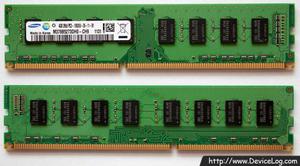 Memoria DDR 3 de 2 gb Samsung