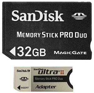Sandisk Flash 32 Gb Memory Stick Pro Duo De Tarjetas De Mem