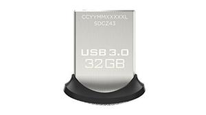 Sandisk Ultra Fit 32 Gb Usb 3.0 Flash Drive (sdcz G-gam46)