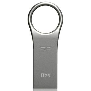 Silicon Power 8 Gb Firma Zn F80 Usb 2.0 Flash Drive, Gris A