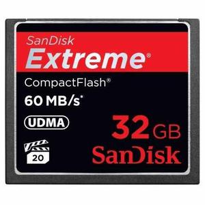 Tarjeta De Memoria Sandisk De 32 Gb Compact Flash Sdcfx-032