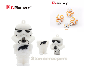 USB Star Wars 16 Gb PromoX2 BB8 y Stormtrooper