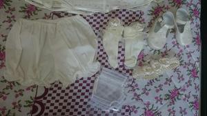 Vestido Bautixo Bebe 3 a 6 Meses Nuevo