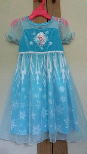 Vestido Frozen Elsa Talla 3t Marca Disney Original Importado