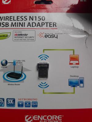 Wireless n150 USB mini adapter