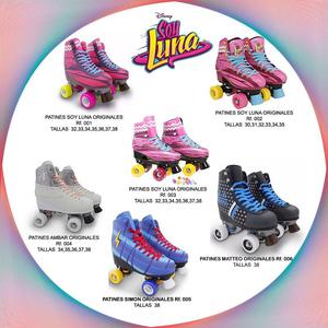 PATINES PERSONAJES SOY LUNA 