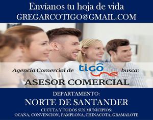 Asesor Comercial Tigo Une