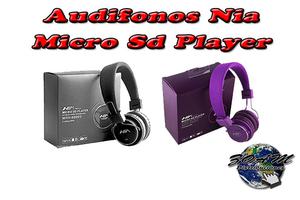 Audifonos Nia Micro Sd Player Mrhs