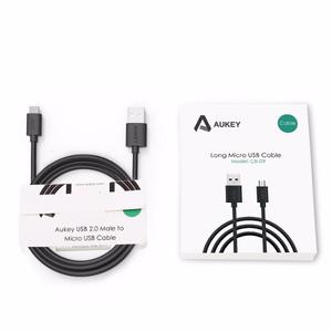 Cable Micro Usb 2m Carga Rápida Aukey Qc 28awg Samsung Asus