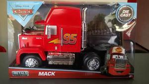 Camion Mack Del Rayo Mcqueen Disney Escala 1/24 Jada.