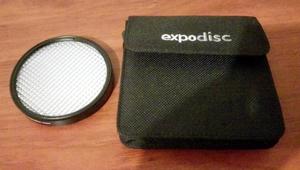 Exposimetro ExpoDisc 1.0 filtro de profesional Balance de