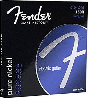Guitarra Fender 150r Níquel Puro Eléctrico Cuerdas, Regula