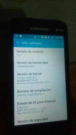 Vendo Samsung Galaxy J1 Mini