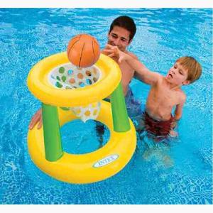 Juego Piscina Cacha Basquetbol Intex