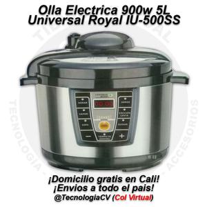 Olla Electrica 900w 5L Universal Royal IU500SS