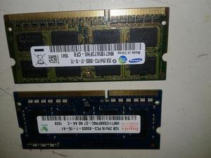 2 Memorias 2 Y 1 Gb Lenovo Thinkpad