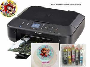 Impresora Con Tintas Comestibles Pc Universal Mg