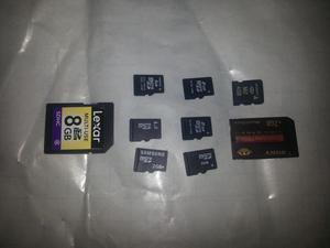 Memorias Micro Sd, Sd, M2, Stick Duo
