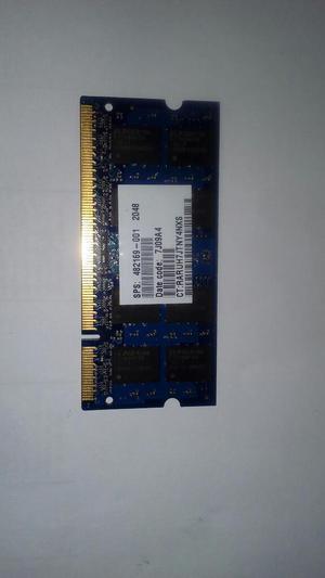 Vendo Memoria Ram 2gb 2rx8